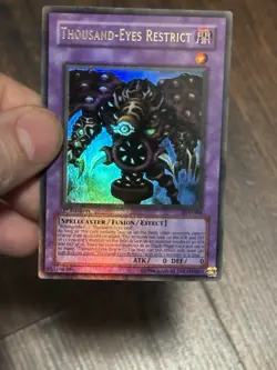 Yugioh Thousand-Eyes Restrict PSV-084 Ultra Rare 1st Ed Heavy Holo Bleed Error - Image 2