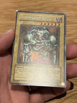 Yu-Gi-Oh - Summoned Skull Bpt-002 Reversed Secre Rare Limited Edition 1996 - Image 3
