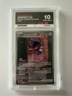 Pokemon TCG - Genesect ex - 169/086 - Black Bolt - Ace 10 - Image 1