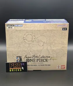 One Piece EB-02 Anime 25th collection Booster Box English - Brand New & Sealed - Image 1