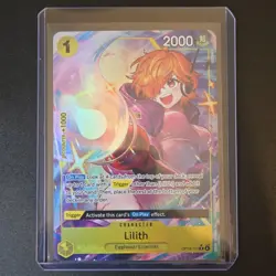 Lilith Alternate Art Foil OP13-113 Carrying on His Will One Piece CCG - Image 1