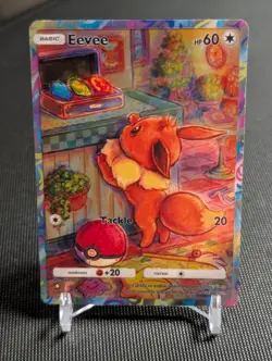 Eevee Holo - Pokemon TCG Pocket - Custom Card - Image 1