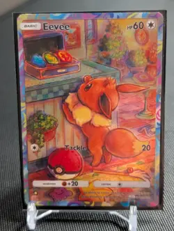 Eevee Holo - Pokemon TCG Pocket - Custom Card - Image 2