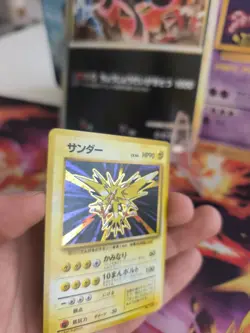 Pokemon Karte Card zapdos Expansion Base Set 1996 Holo Wotc japanese Exc-NM - Image 5