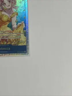ONE PIECE TCG Rebecca OP15-053 SR Adventure on KAMI’s Island ENGLISH Foil Card - Image 3