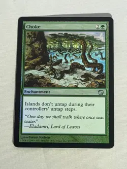 MTG FOIL Choke 8th Edition Magic the Gathering - Image 1
