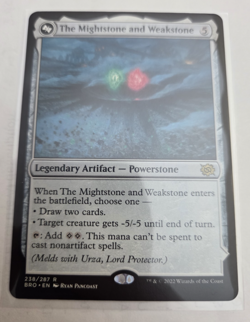 MTG, The Mightstone and Weakstone The Brothers' War Regular NM - Image 1
