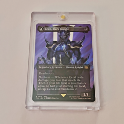 Cecil, Dark Knight (Borderless - Surge Foil) Final Fantasy MTG - Image 1