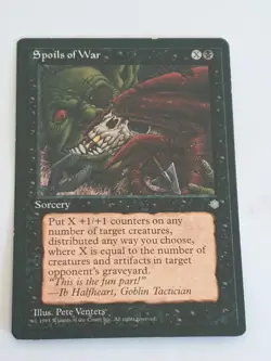 MTG - SPOILS OF WAR - ICE AGE - MP - MAGIC THE GATHERING - Image 1