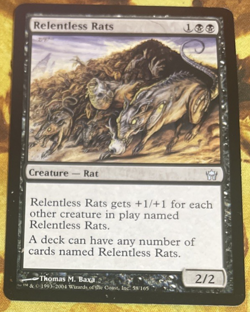 1x Relentless Rats (NM/M) - Image 1