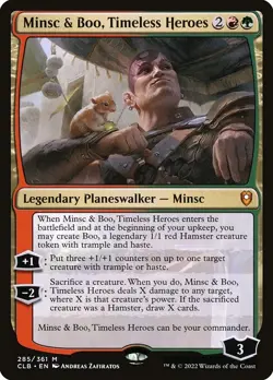 Minsc & Boo, Timeless Heroes-Commander Legends: Battle For-Regular-285-LP - Image 1