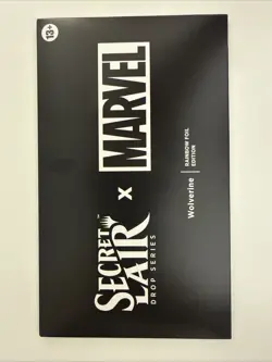 Magic the Gathering MTG Secret Lair X Marvel Wolverine Rainbow Foil Sealed - Image 1