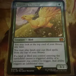 Traveling Chocobo MTG FIN Nm/M - Image 1