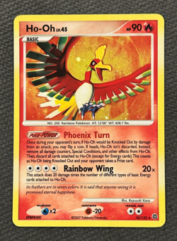 Pokemon HO-OH LV.45 D&P Secret Wonders Holo 10/132 - NM - Image 4