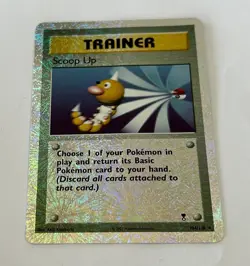 Vintage 1999 WOTC Pokemon Scoop Up Reverse Holo 104/110 Legendary Collection - Image 2