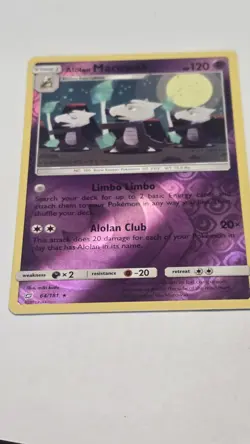 Alolan Marowak 64/181 Pokemon Team Up Reverse Holo Rare - Image 1
