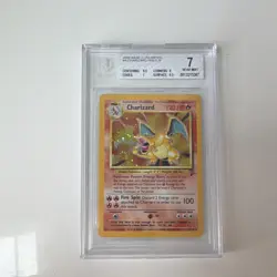 Pokemon Charizard Base Set 2 Holo Rare 004/130 Beckett BGS 2000 Unlimited - Image 3