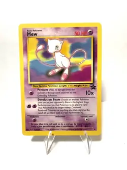 Pokemon TCG - Mew - 8 - Promo - Rare - Wizards Black Star Promos [Near Mint] (B) - Image 1