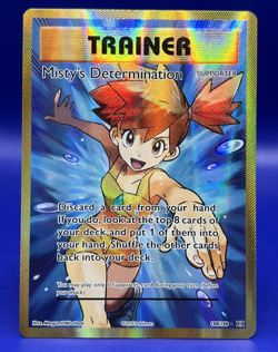 2016 Pokemon Card Misty's Determination 108/108 XY Evolutions FA Ultra Rare NM- - Image 1