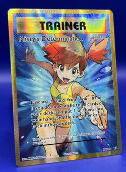 2016 Pokemon Card Misty's Determination 108/108 XY Evolutions FA Ultra Rare NM- - Image 2