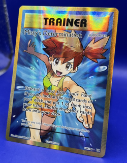 2016 Pokemon Card Misty's Determination 108/108 XY Evolutions FA Ultra Rare NM- - Image 3