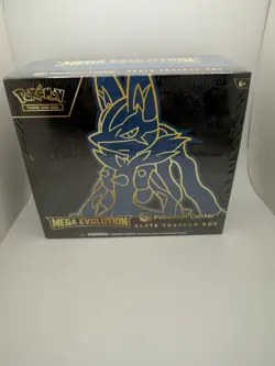 Pokemon Mega Evolution Lucario Pokemon Center ETB Elite Trainer Box SEALED NEW - Image 1