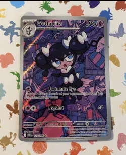 Pokemon TCG Gothorita 125/086 Illustration Rare White Flare English 2025 - Image 1