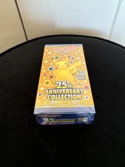 Pokemon 25th Anniversary Collection Japanese Booster Box S8a (2) - Image 2