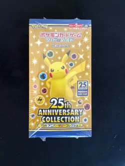 Pokemon 25th Anniversary Collection Japanese Booster Box S8a (3) - Image 1