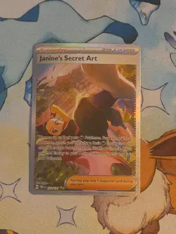 Pokemon TCG Janine’s Secret Art 173/131 Prismatic Evolutions SIR NM - Image 1