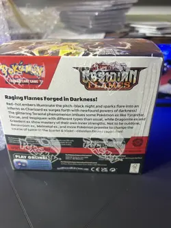 Pokemon TCG Scarlet & Violet - Obsidian Flames Booster Box Factory Sealed - Image 2
