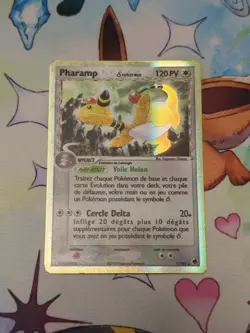 Pharamp 1/101 Holo Ex Ile Des Dragons Carte Pokemon - Image 1
