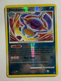 Marshtomp Reverse Holo 67/147 Supreme Victors 2009 LP Pokemon TCG - Image 1