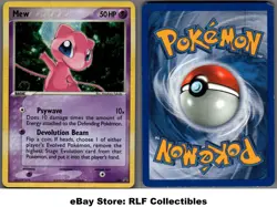 2005 Pokemon, Nintendo Promos, #040 Mew, Holo Black Star Promo - Image 1