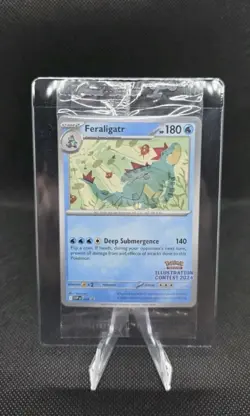 Pokemon Illustration Contest 2024 Promo SEALED Feraligatr Pikachu & Toxtricity - Image 1