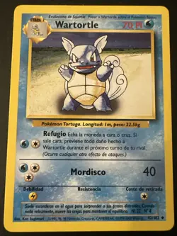 Pokemon TCG Wartortle Base Set 42/102 Regular 1999-2000 Wizards Base Set... - Image 1