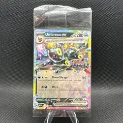 2025 Pokemon Prismatic Evolutions Umbreon ex Surprise Box Stamped Sealed - Image 1