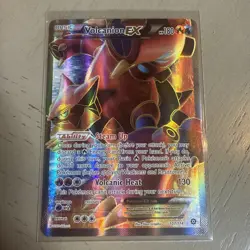 Volcanion EX Full Art Ultra Rare Holo XY Steam Siege 107/114 Pokemon TCG - Image 1