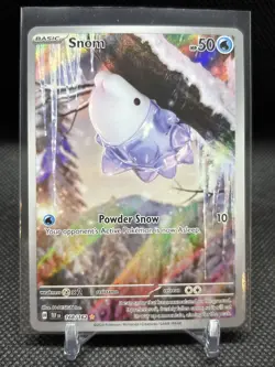Pokemon TCG Snom Scarlet & Violet Temporal Forces 168/162 - Image 1