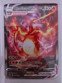 Charizard VMAX #261 PSA 8 – SWSH Ultra Premium Promo Pokemon Holo Rare - Image 2