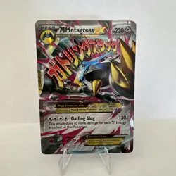 Pokemon TCG Mega Metagross EX XY35 Black Star Promo MP - Image 1