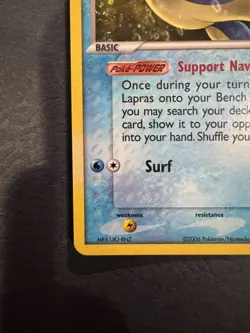 Pokemon TCG Lapras 8/92 Legend Maker Holo - Image 3