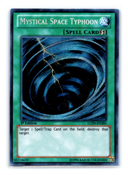 Mystical Space Typhoon - LCJW-EN285 - Secret Rare - 1st Edition - Yugioh - Image 1