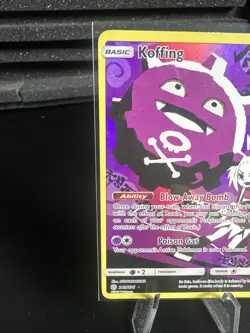 Pokemon TCG Koffing Holo Secret Rare Card Cosmic Eclipse 243/236 - Image 2