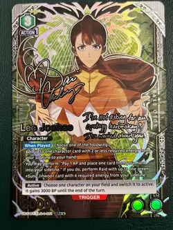 Union Arena UE17BT: SOLO LEVELING Lee Joohee UE17BT/SLG-1-051 SR** Signatue Sig - Image 1