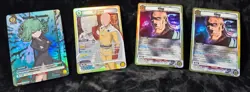 Union Arena CCG One Punch Man Saitama UE06BT/OPM-1-018 & Terrible Tornado - Image 1