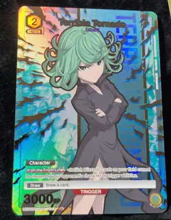 Union Arena CCG One Punch Man Saitama UE06BT/OPM-1-018 & Terrible Tornado - Image 4