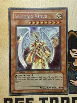 Splendid Venus - TDGS-EN094 - Secret Rare - 1st Edition - Yugioh LP - Image 2