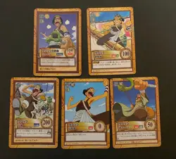 ONE PIECE Bandai Carddass Hyper Battle Usopp Trading Card Vintage Authentic - Image 2