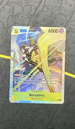 One Piece Card Game Borsalino SR EB04-058 OP15 English Version - Image 1